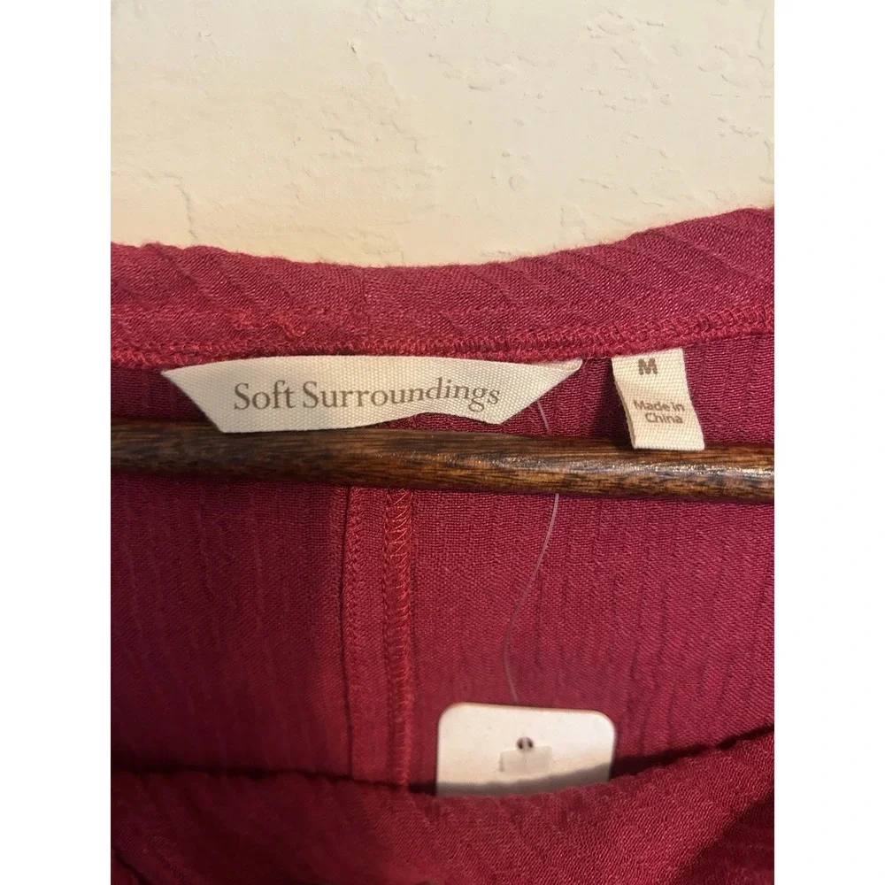 Soft Surroundings dark raspberry